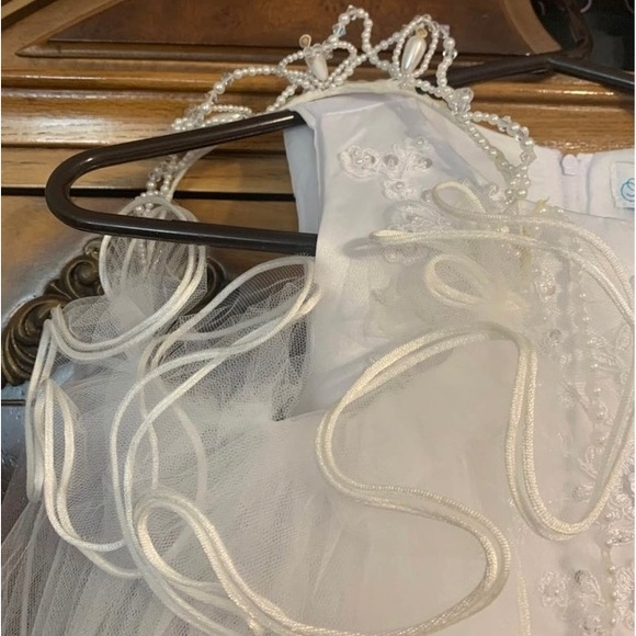 Vintage Swea Pea & Lilli Girls Communion Dress Size 6 - Picture 5 of 6